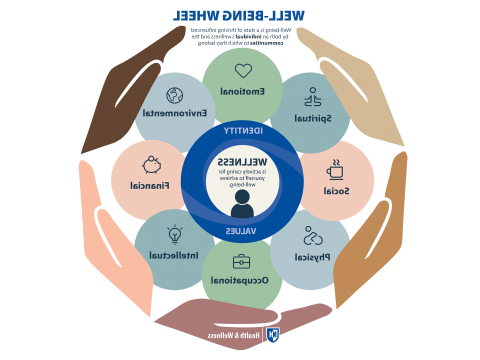 Health & Wellness Well-Being Wheel Simple